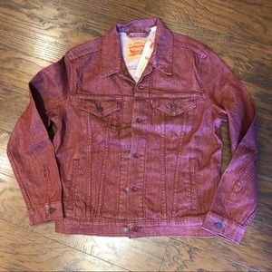 Men’s Red Levi’s Trucker Jacket